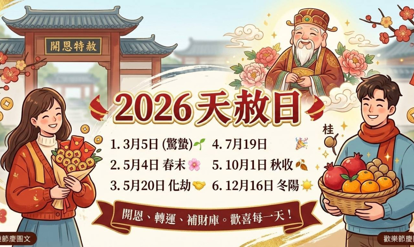 2026天赦日