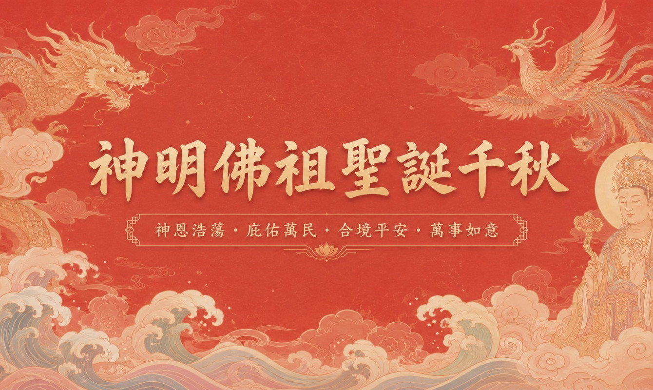 神明佛祖聖誕千秋