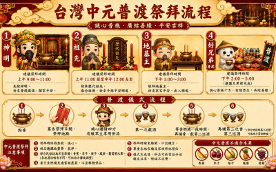 一份心意，安心完成中元普渡